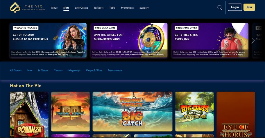 The Vic casino review | Games, slots, bonuses and more 