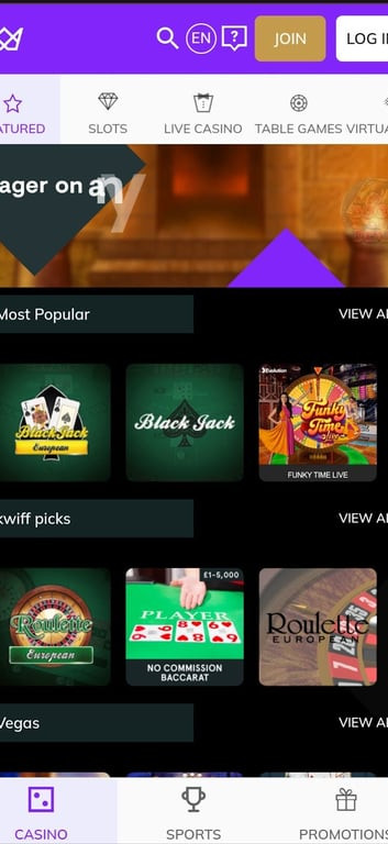 Kwiff Casino gallery image 1