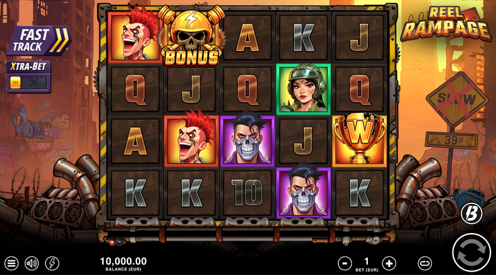 Reel Rampage slot released by Slotmill – features & where to play