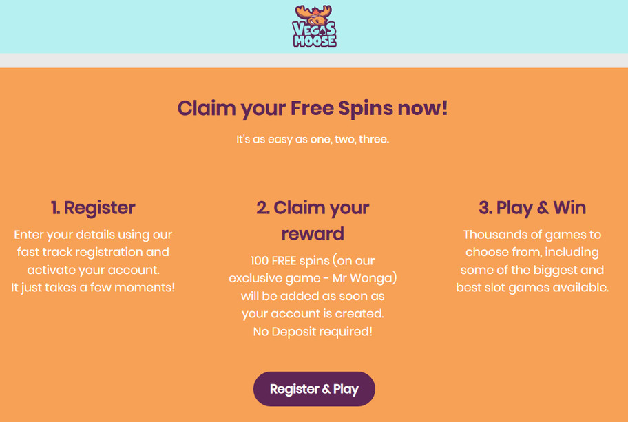 Vegas Moose Casino Review UK | Claim Your 100 Free Spins