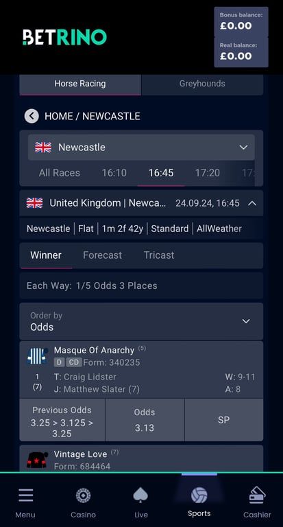 Betrino bookmaker review: Everything you need to know