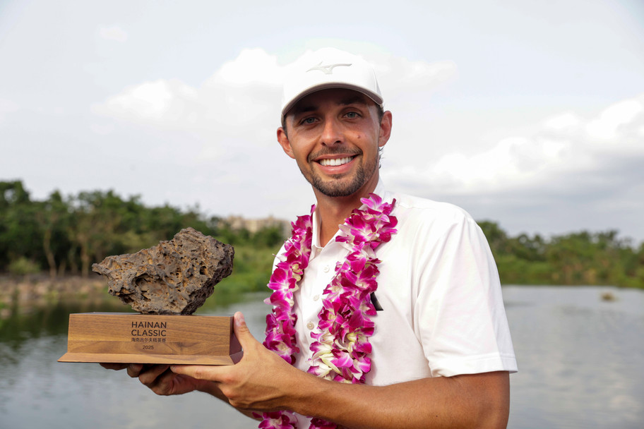 Marco Penge wins maiden DP World Tour title at the Hainan Classic after betting ban