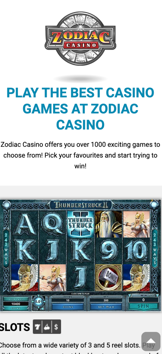 Zodiac Casino gallery image 5