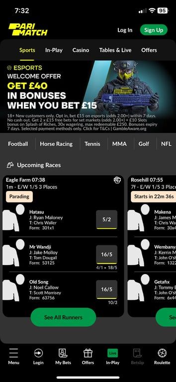Parimatch bookmaker review: Everything you need to know