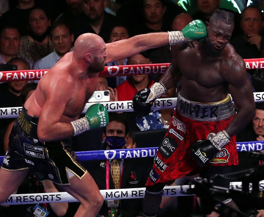 Imago Tyson Fury takes on Deontay Wilder in the final instalment of their trilogy in 2021.