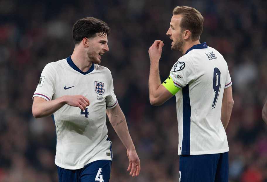 IMAGO Midfielder Declan Rice and England captain Harry Kane ready to mastermind victory against Andorra