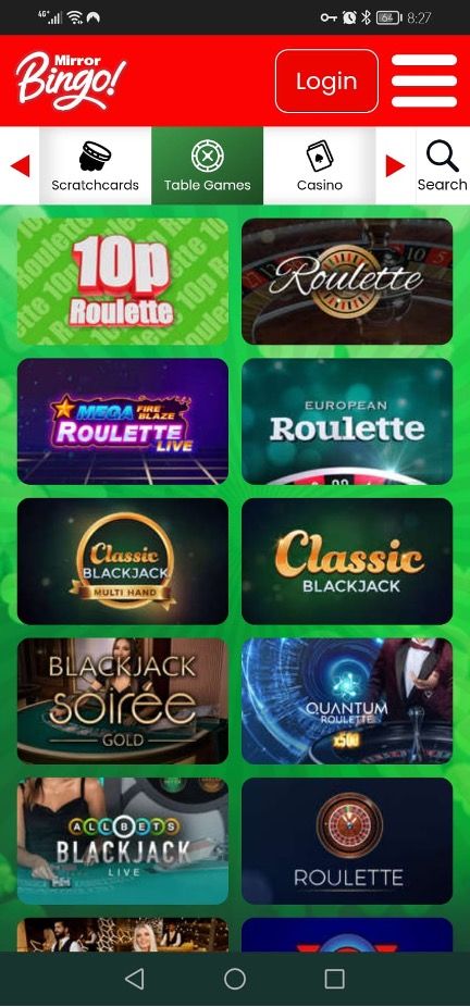 Mirror Bingo Casino Review UK | Explore Over 3,650 Games