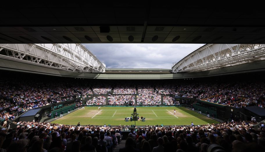 IMAGO Wimbledon centre court at the All England Club - will there be any upsets in 2025?