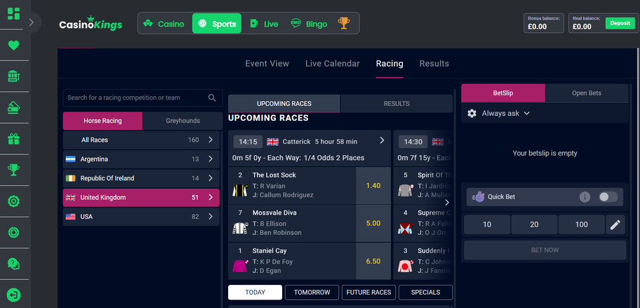 Casino Kings bookmaker review: Everything you need to know