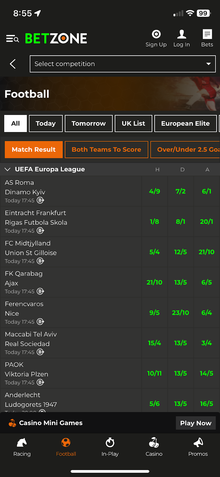 Betzone bookmaker review: Everything you need to know