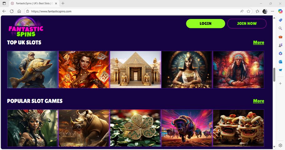 Fantastic Spins review | Up to 250 free spins on offer