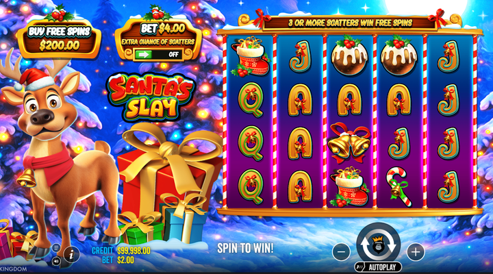Santa’s Slay slot released by Pragmatic Play – features & where to play