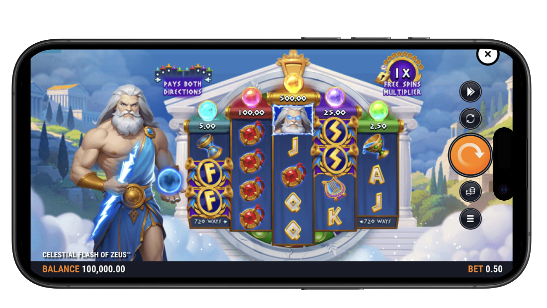 The seven best mobile slots for landscape mode at UK casinos