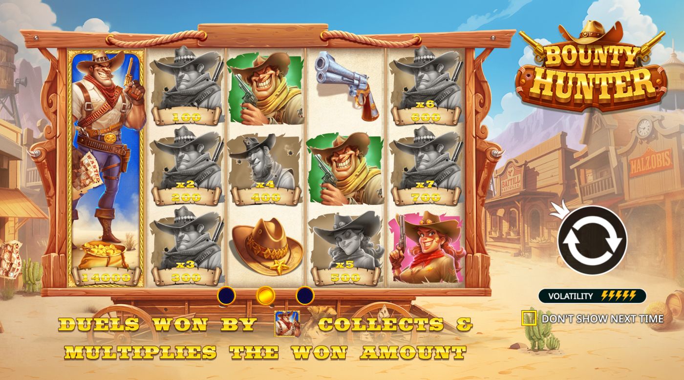 Bounty Hunter Slot released by Pragmatic Play – features & where to play