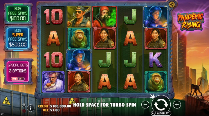 Pandemic Rising Slot released by Pragmatic Play – features & where to play