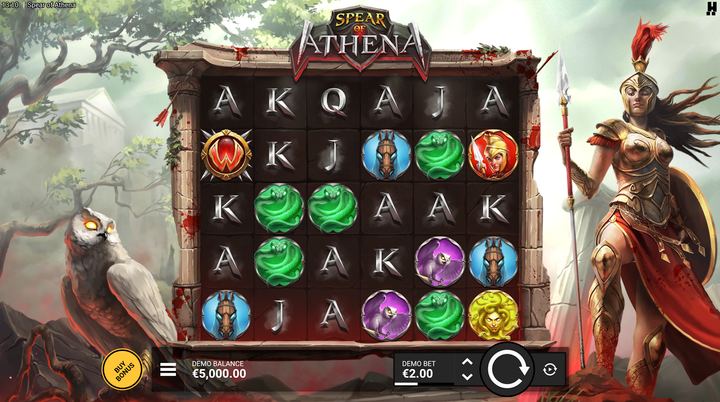 Spear of Athena slot released – features, RTP & free play demo