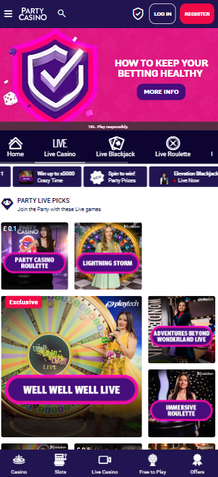 PartyCasino - Everything you need to know