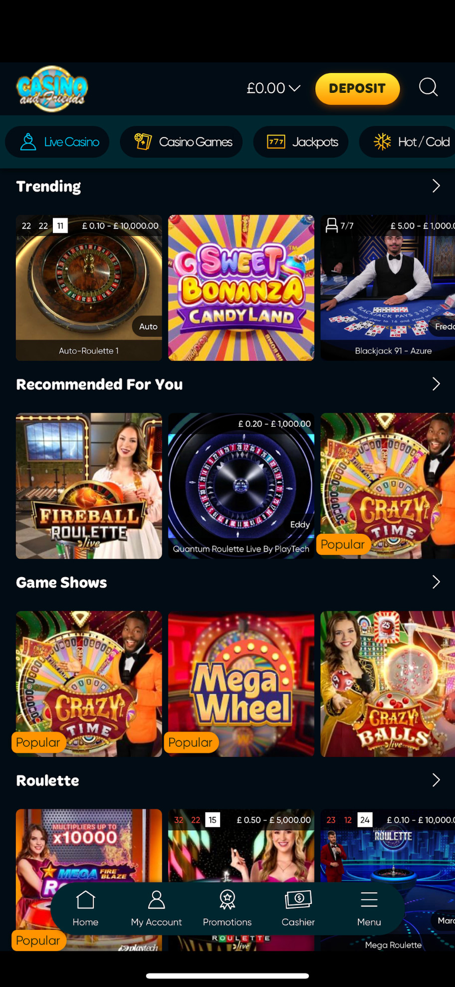 Casino and Friends review | 125 free spins bonus | FIRST