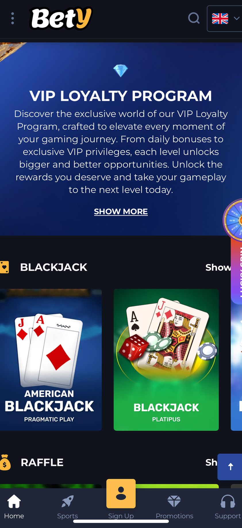 Bety Casino gallery image 5