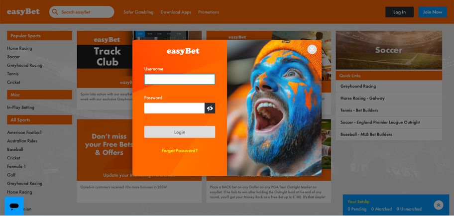Easybet bookmaker review: Everything you need to know
