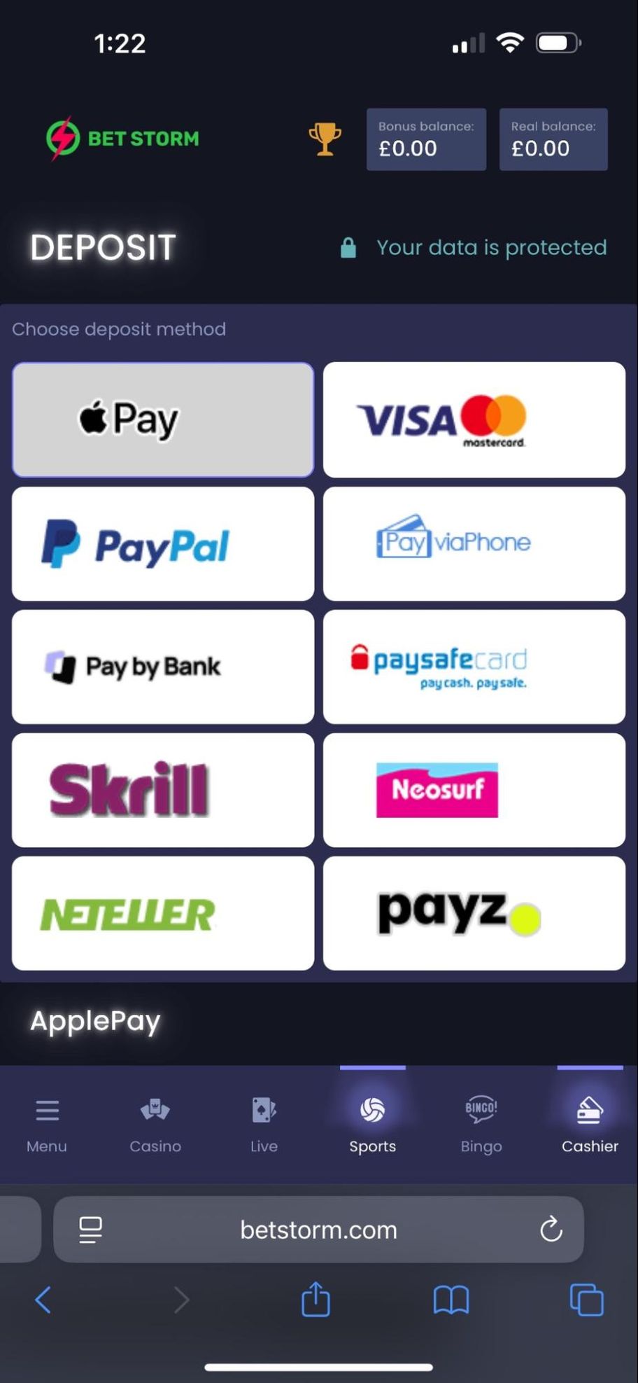 BetStorm bookmaker review: Everything you need to know
