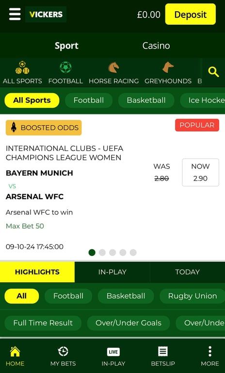 Vickers Bet bookmaker review: Everything you need to know