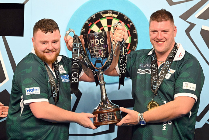 Northern Ireland defy the bookies to win Darts World Cup