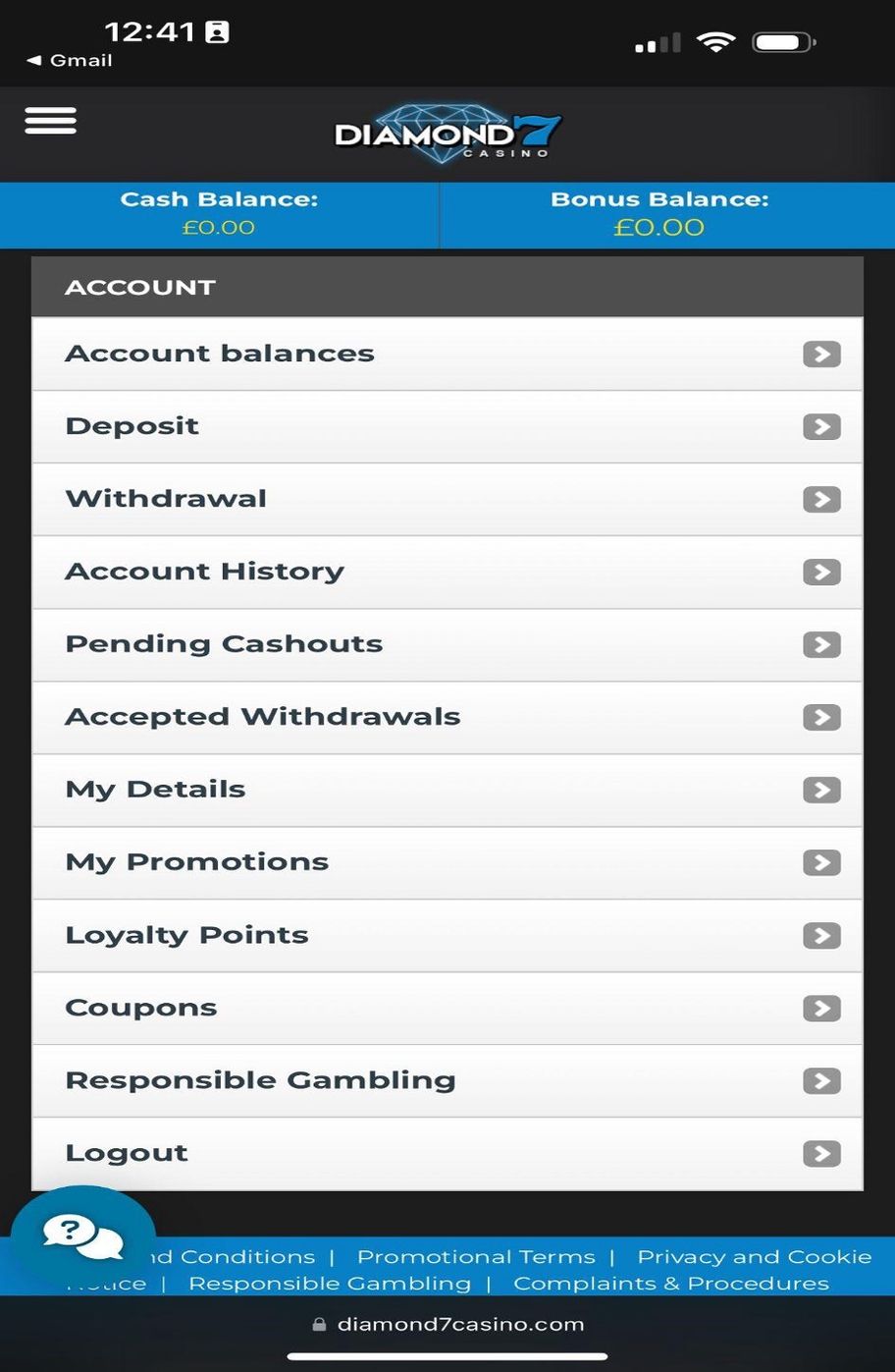 Diamond 7 Casino Review 2025: 100% bonus up to £100 + 100 free spins