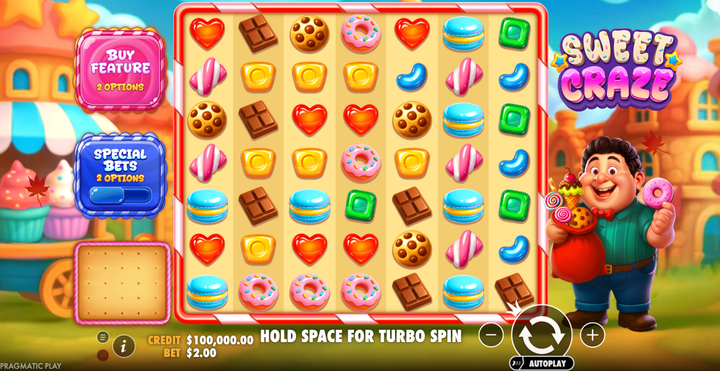 Sweet Craze slot released – features, RTP & free play demo