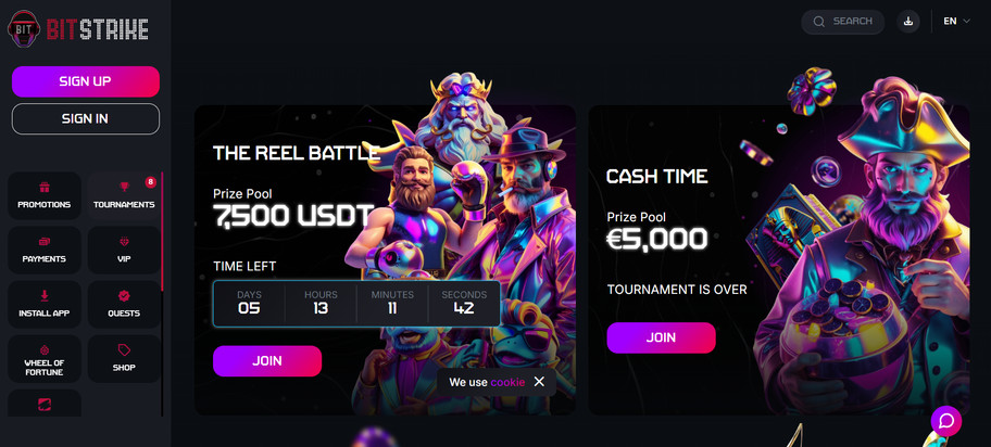 Bitstrike casino review | 100% deposit match up to 1.5 BTC | FIRST
