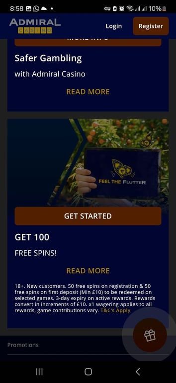 Admiral Casino review: Everything you need to know