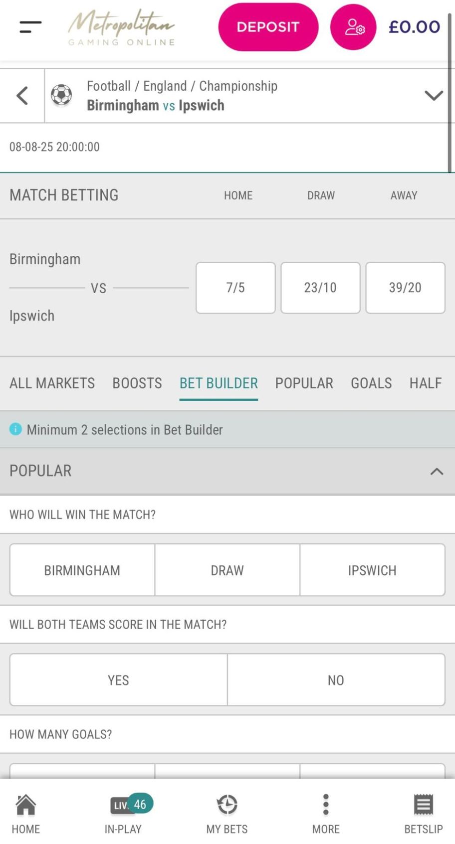 Metropolitan Gaming bookmaker review: Everything you need to know