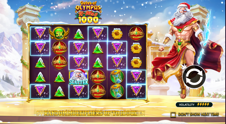 Play slots across leading UK online casinos to win a share of £5m in Sweet Holiday Chase, Pragmatic Play’s seasonal prize event.
