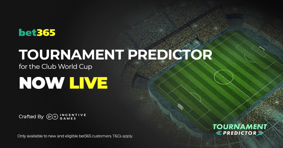 Bet365 launches free-to-play Club World Cup £50k predictor