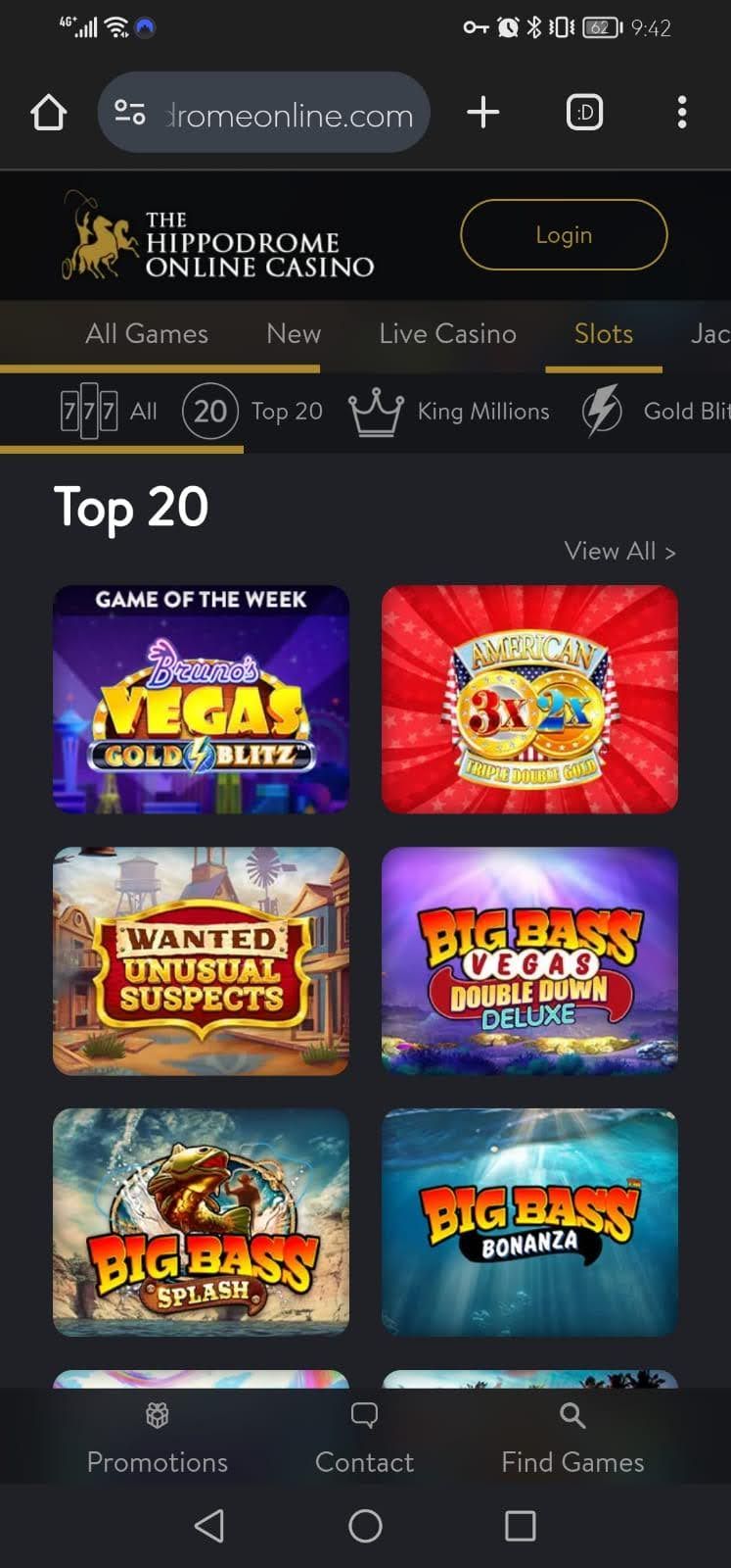 The Hippodrome Online Casino - Everything you need to know