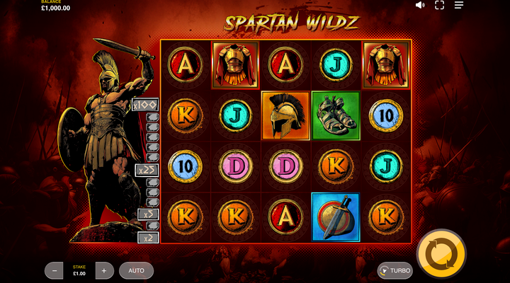 Spartan Wildz Slot released by Max Win Gaming – features & where to play