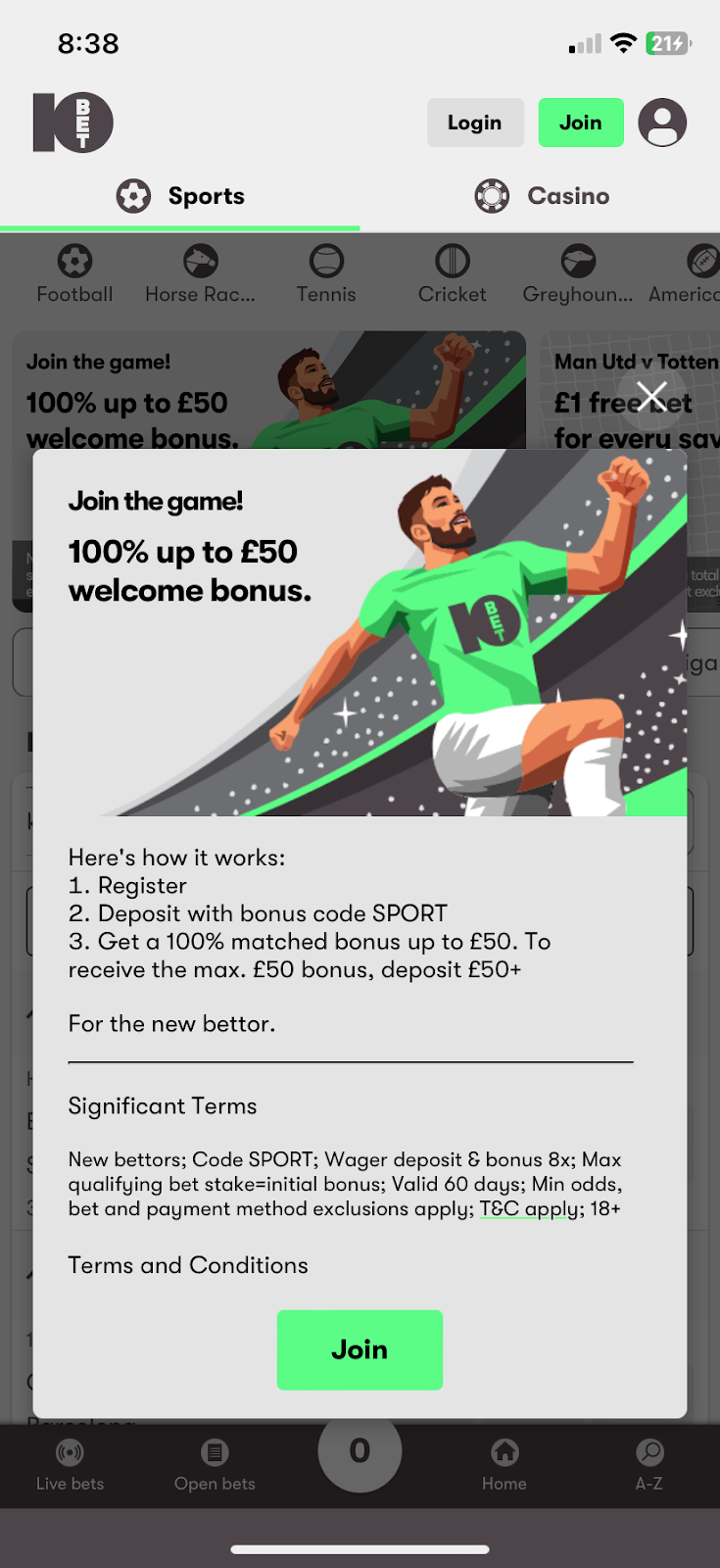 10bet gallery image 1