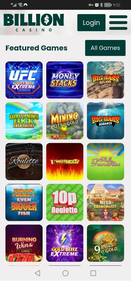 Billion Casino Review UK | Claim a 1,000% Matchup Bonus