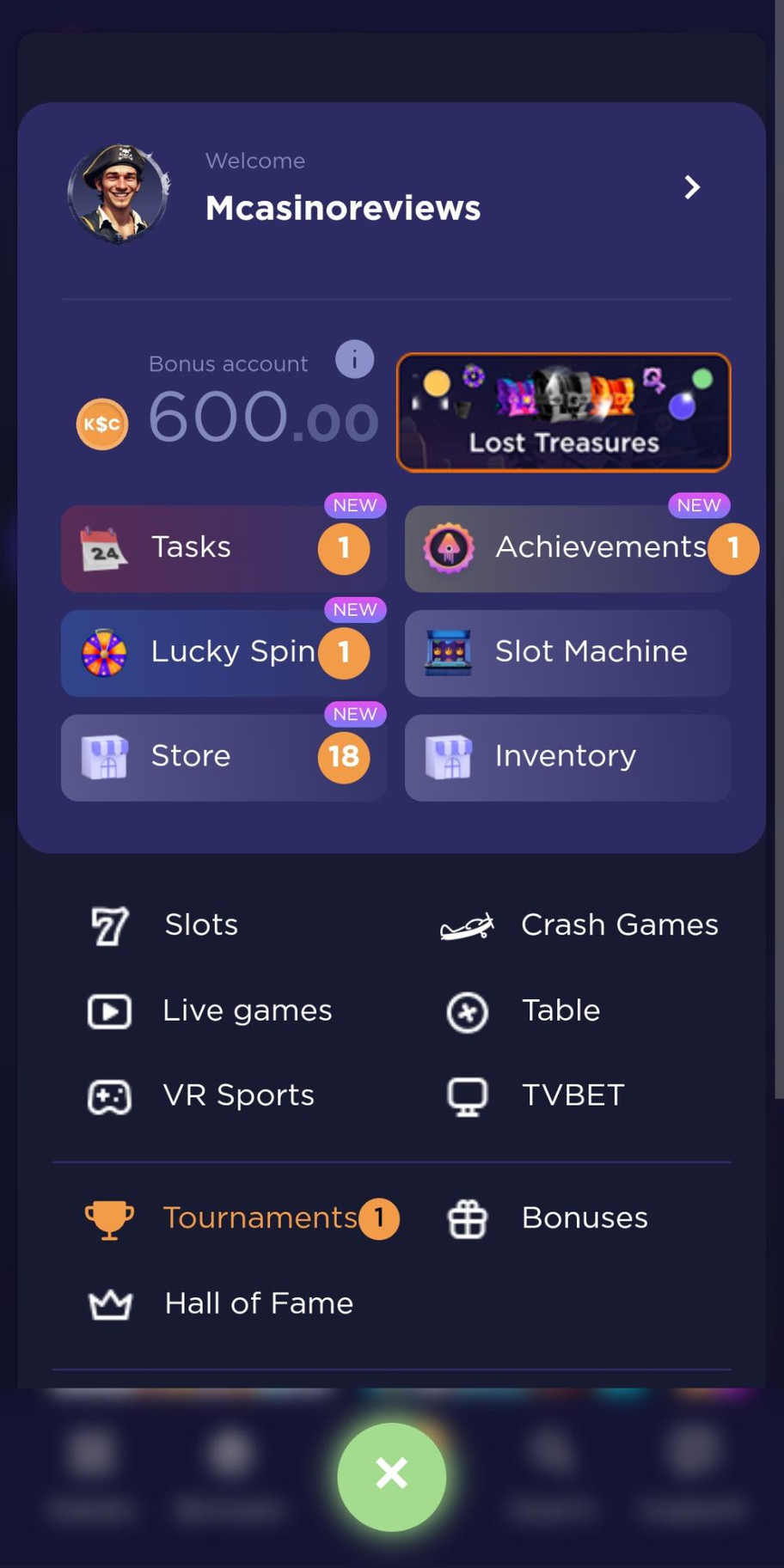 Kraken Casino crypto casino review | Up to 125% deposit match + 100 free spins 