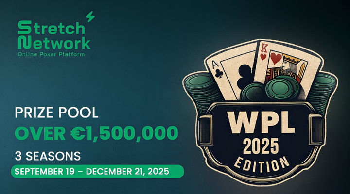 Stretch Network launches three seasons of World Poker League with £1.4m guarantees