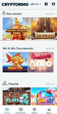 Cryptorino Casino Review | Welcome Bonus worth up to 1 BTC