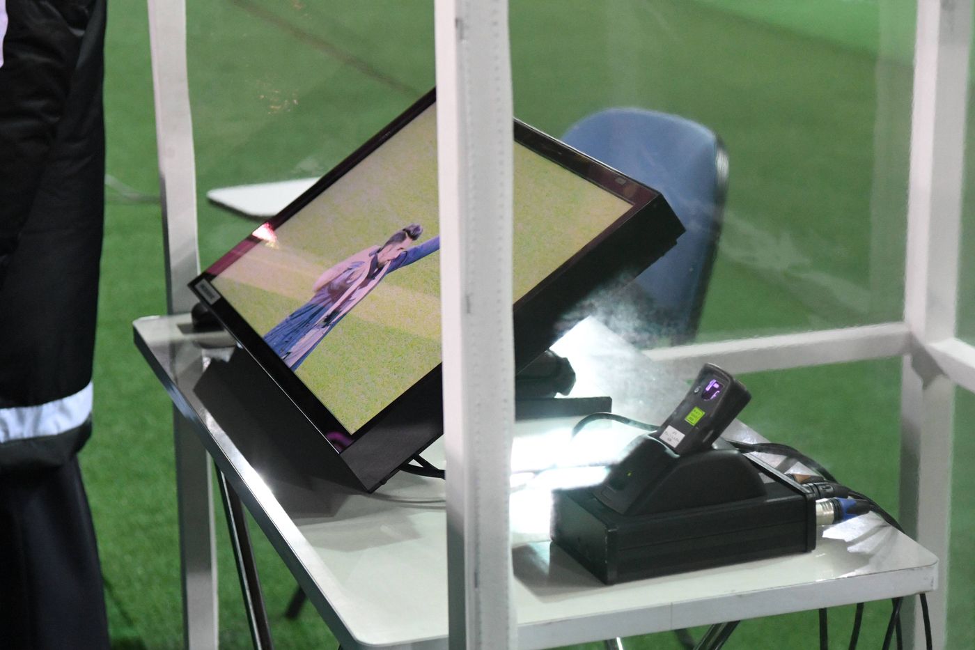 VAR official spotted browsing mobile betting app before officiating Bulgarian match