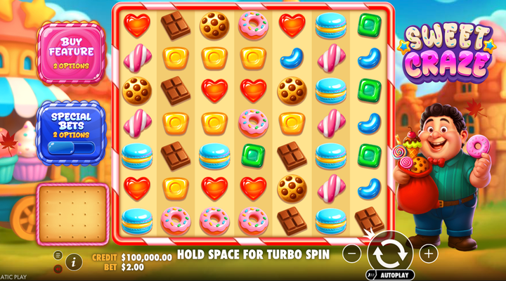 Sweet Craze slot released by Pragmatic Play – features & where to play