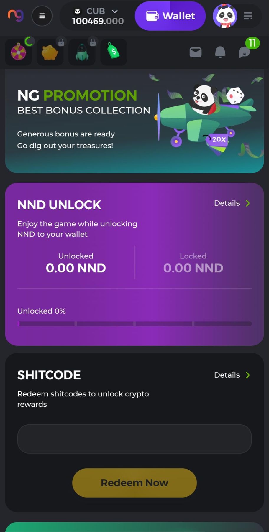 Nanogames interface and design&nbsp;