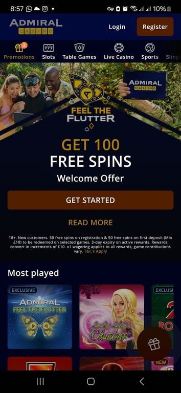 Admiral Casino review: Everything you need to know