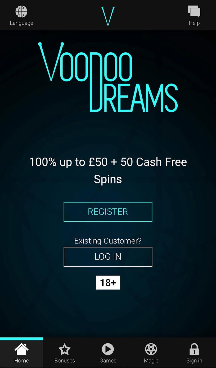 VoodooDreams online casino review | 100% deposit match up to £100 and 50 free spins