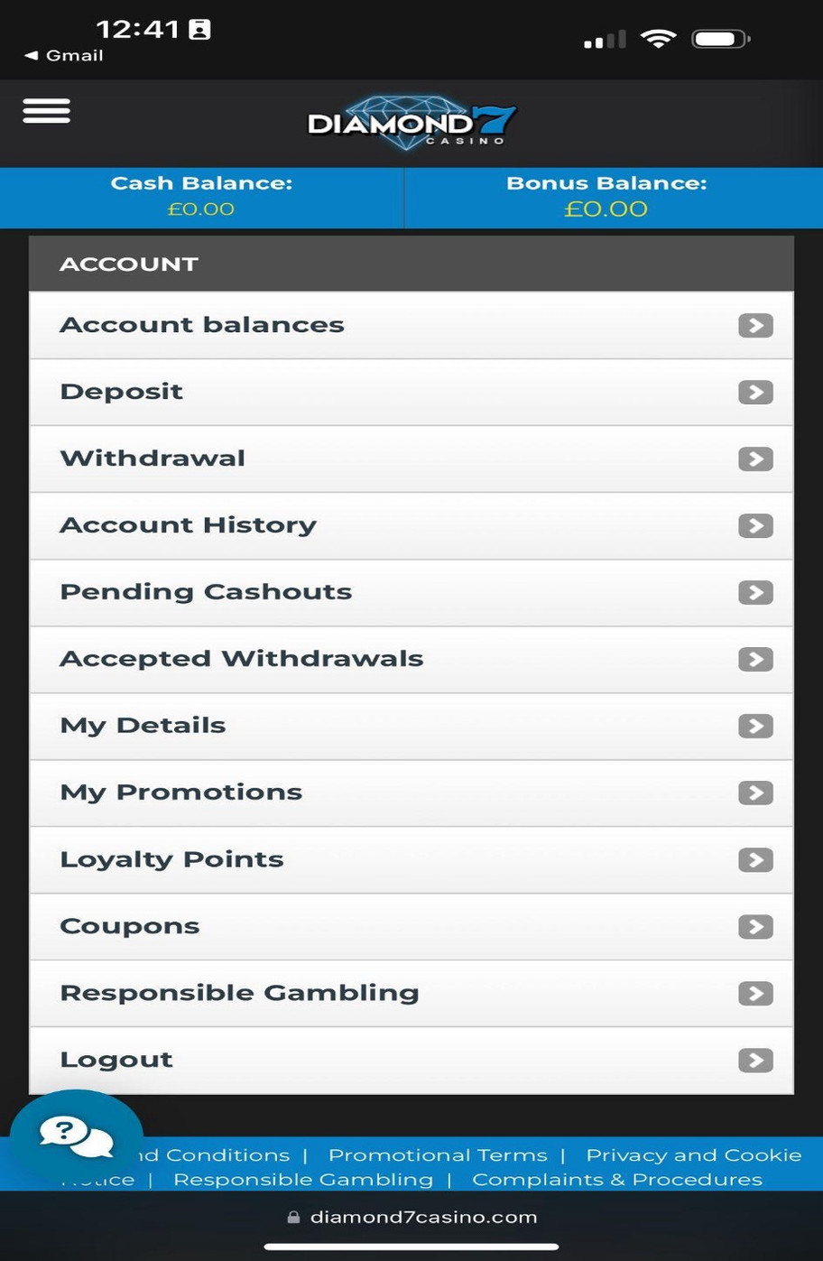 Diamond 7 Casino Review 2025: 100% bonus up to £100 + 100 free spins