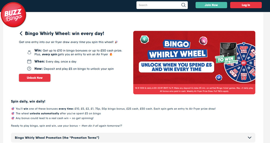 Buzz Bingo casino review | Get £40 bingo bonus and/or 200 free spins