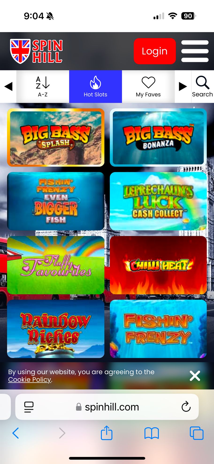 Spin Hill Casino: Get Exclusive FIRST.com Bonus Of 50-500 Free Spins