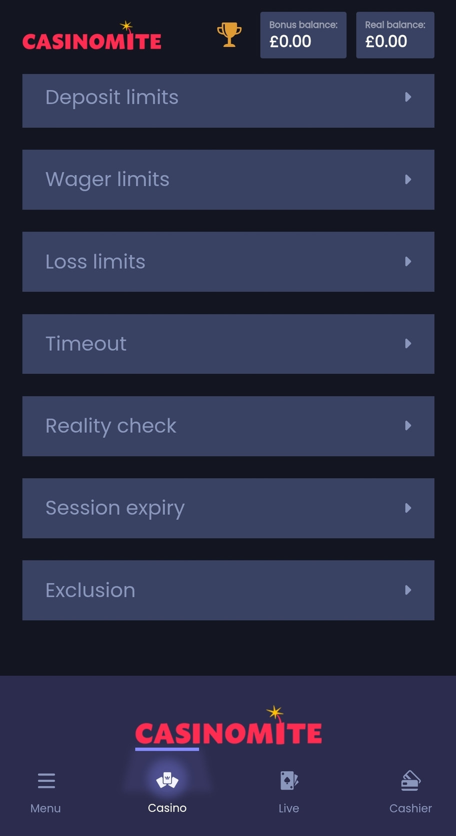 Casinomite casino Review | £100 for new players | FIRST